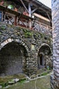 Ruins of Agios Dimitrios Monastery, under Mount Olympos, Greece