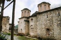 Ruins of Agios Dimitrios Monastery, under Mount Olympos, Greece