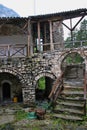 Ruins of Agios Dimitrios Monastery, under Mount Olympos, Greece