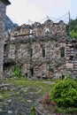 Ruins of Agios Dimitrios Monastery, under Mount Olympos, Greece