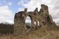 Ruins of Aizkraukle castle Royalty Free Stock Photo