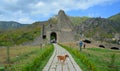 Ruins of the Akhtala Monastery also known as Pghindzavank Royalty Free Stock Photo