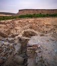 Ruins of Almoravid dynasty palace at the desert near Atar, Mauritania