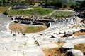 Ruins of the amphitheater of Milet, Minor Asia, turkey