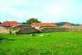 Ruins of Amphitheater in Ulpia Traiana Augusta Dacica Sarmizegetusa