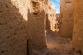 The ruins of ancient African Berber city fortress