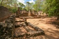 Ruins of ancient african city Gede Gedi in Watamu, Kenya