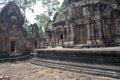 Ruins of ancient Angkor temple Banteay Srei