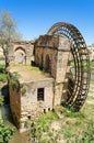 Ruins of an ancient arabic mill in Cordoba, Andalusia, Spain