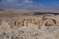 Ruins of the ancient Avdat settlement, Negev Royalty Free Stock Photo