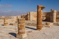 Ruins of the ancient Avdat settlement, Negev Royalty Free Stock Photo