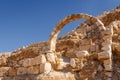 Ruins of the ancient Avdat settlement, Negev Royalty Free Stock Photo