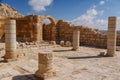 Ruins of the ancient Avdat settlement, Negev Royalty Free Stock Photo