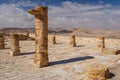 Ruins of the ancient Avdat settlement, Negev Royalty Free Stock Photo