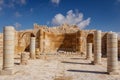 Ruins of the ancient Avdat settlement, Negev Royalty Free Stock Photo