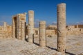 Ruins of the ancient Avdat settlement, Negev Royalty Free Stock Photo