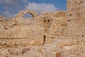 Ruins of the ancient Avdat settlement, Negev Royalty Free Stock Photo