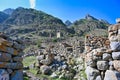 Ruins of the ancient Balkar settlement in the village of Upper Balkaria