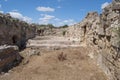 Ruins of ancient baths in Salamis, northern Cyprus