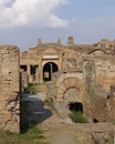 Ruins of ancient brick town