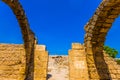 Ruins of ancient Caesarea Royalty Free Stock Photo