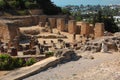 Ruins of ancient Carthage in Tunisia. Carthage is a major urban centre that has existed for nearly 3,000 years on the Gulf of