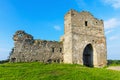 Ruins of ancient castle in Kremenets, Ukraine