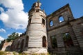 Ruins of an ancient castle Tereshchenko Grod in Zhitomir, Ukraine. Palace of 19th century Royalty Free Stock Photo