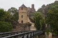 Ruins of ancient castle Wertheim Royalty Free Stock Photo