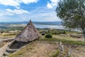 Ruins Of Ancient Celtic Village In Santa Tecla. Pontevedra. Tourism in Galicia. The most beautiful spots in Spain Royalty Free Stock Photo