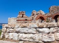 Ruins of ancient church.Bulgaria. Nesebr