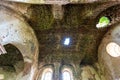 The ruins of an ancient church in Chervone. Ukraine Royalty Free Stock Photo