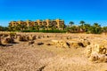 Ruins of ancient city Ayla in Aqaba, Jordan Royalty Free Stock Photo