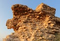 Ruins of ancient city of Biblical Ashkelon in Israel.