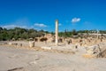 Ruins of Ancient city Carthage near Tunis, Tunisia. Archaeological site, North Africa Royalty Free Stock Photo