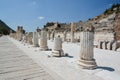 The ruins of the ancient city of Ephesus in Turkey. Early Christian Basilica Royalty Free Stock Photo