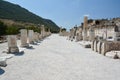 The ruins of the ancient city of Ephesus in Turkey. Early Christian Basilica Royalty Free Stock Photo