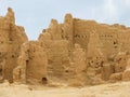 Ruins ancient city of Jiaohe in China Royalty Free Stock Photo