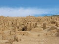 Ruins ancient city of Jiaohe in China Royalty Free Stock Photo