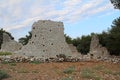 Ruins of ancient city Olimpos in Lycia. Antalya Province, Turkey Royalty Free Stock Photo