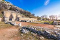 Ruins of the ancient city of Philippi, Eastern Macedonia and Thrace, Greece.