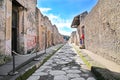 Ruins of ancient city Pompeii