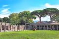 Ruins of ancient city Pompeii