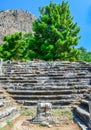 Ruins of the Ancient city Priene in Turkey