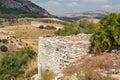 Ruins of the ancient city of Segesta, Sicily Royalty Free Stock Photo