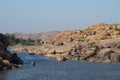 Ruins of ancient city Vijayanagara, India