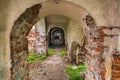 ruins of the ancient copper-smelting plant Preobrazhensky in the village of zilair