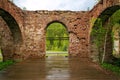 ruins of the ancient copper-smelting plant Preobrazhensky in the village of zilair