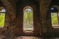 ruins of the ancient copper-smelting plant Preobrazhensky in the village of zilair