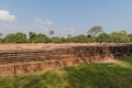 Ruins of ancient Darasbari Darashbari madrasa in Sona Masjid area, Banglade